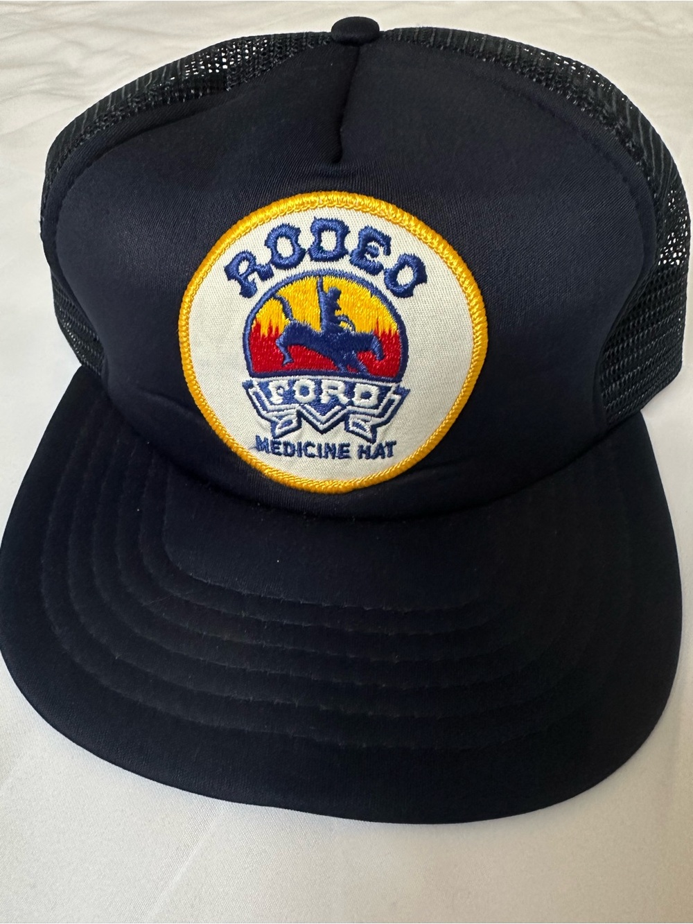 Vintage Medicine Hat Rodeo Trucker hat